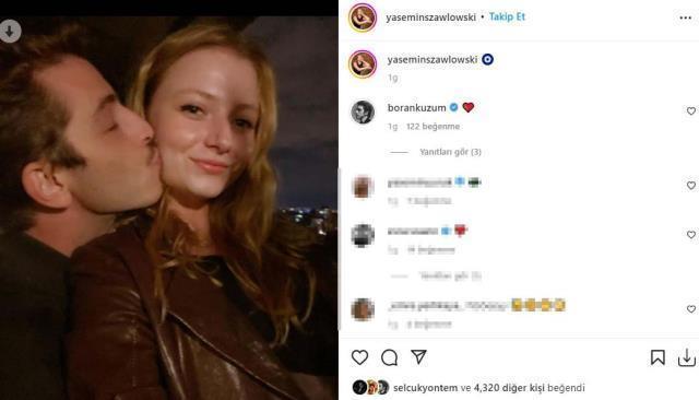Boran Kuzum sevgilisi kim? Boran Kuzum'un sevgilisi Yasemin Szawlowski kimdir?