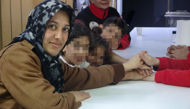 Hastane mescidine sığınan anne ve çocuklarından haber var