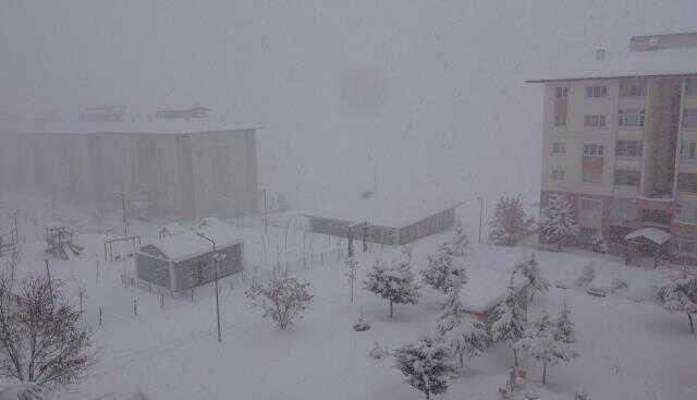 Kar kalınlığının 45 santimetreye ulaştığı Van'da hayat durma noktasına geldi! Yollar kapandı, uçaklar rötar yaptı