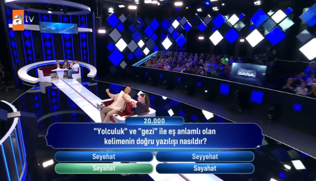 'Yolculuk' ve 'gezi' ile eş anlamlı olan kelimenin doğru yazılışı nasıldır? Seyehat mı, Seyehat mı?