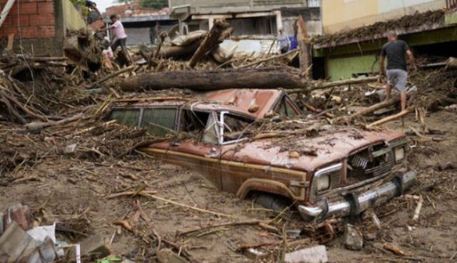 Venezuela'da toprak kayması: 22 ölü, en az 50 kayıp