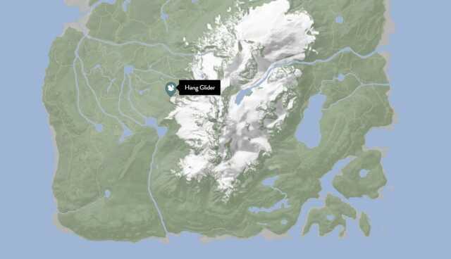 Sons of the Forest Hang Glider (Planör) nerede?