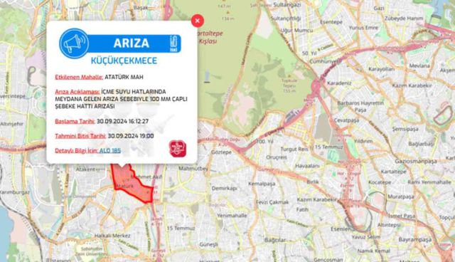 İstanbul İSKİ su kesintisi! 1 Ekim Beykoz, Küçükçekmece, Üsküdar su kesintisi listesi! Sular ne zaman gelecek?
