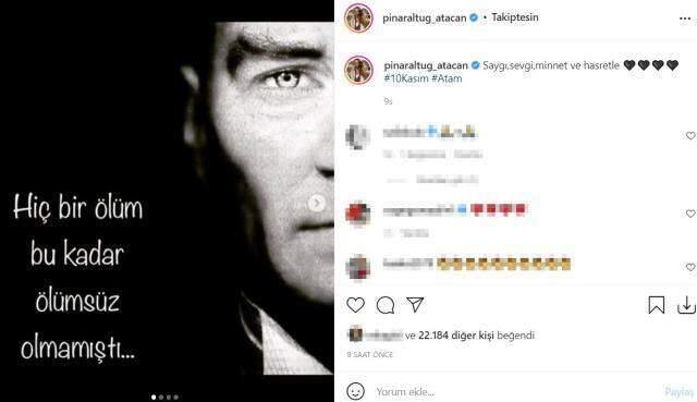 Tüm Türkiye tek yürek oldu! İşte ünlü isimlerin 10 Kasım paylaşımları