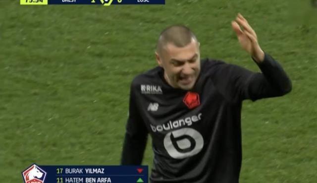 Etmediği küfür kalmadı! Milli futbolcu Burak Yılmaz, Fransa'yı karıştırdı