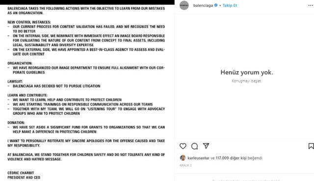 Balenciaga'nın, çocuk istismarı ile suçlandığı kampanya için yapım şirketine açtığı davayı geri çektiği iddiası doğru