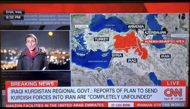 CNN International'ın skandal haritasına Türkiye'den ilk tepki