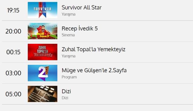Survivor bu akşam var mı? Survivor neden yok? Survivor bugün var mı? Survivor hangi günler var? TV8 yayın akışı!