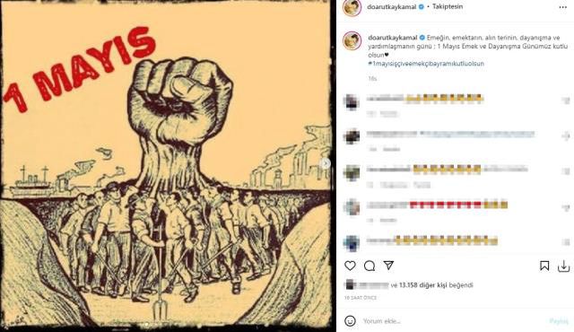 Ünlülerden 1 Mayıs Emek ve Dayanışma Günü mesajları