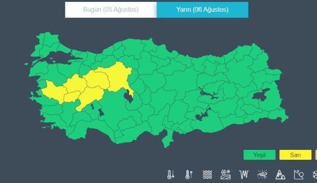Meteoroloji'den 6 ile sarı kodlu uyarı! Sel ve su baskınları geliyor