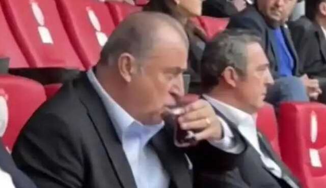 Herkes bu iddiayı konuşuyor! Ali Koç'tan derbide yanına oturan Fatih Terim'e bomba soru