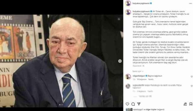 Türker İnanoğlu'nun vefatı sanat dünyasını yasa boğdu