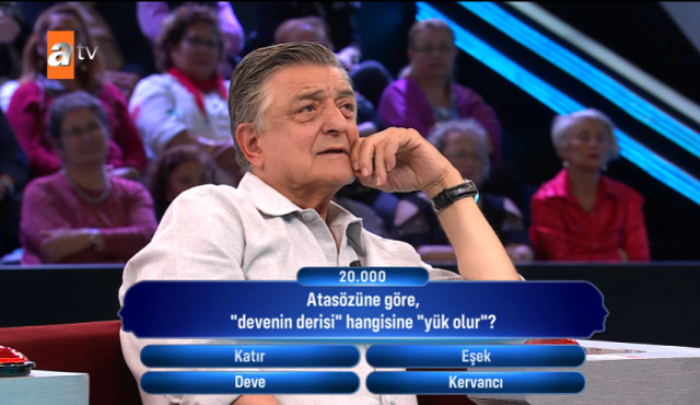 Atasözüne göre, ''devenin derisi'' hangisine ''yük olur''? Atasözüne göre, ''devenin derisi'' hangisine ''yük olur''?