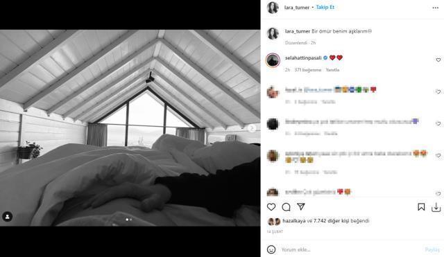 Oyuncu Selahattin Paşalı'nın hamile sevgilisi karnı burnunda poz verdi