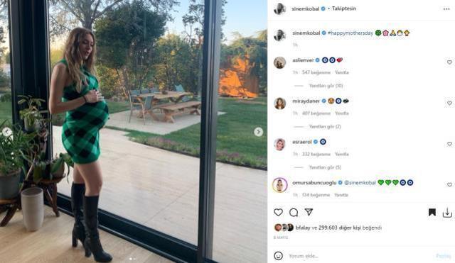 Sinem Kobal ikinci kez anne oldu