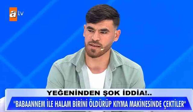 Müge Anlı'da mide bulandıran cinayet itirafı: Halamla babaannem bir adamı öldürüp kıyma makinasında çekti