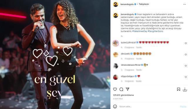 Sevgililer Günü'nde aşka gelen ünlü isimler, peş peşe paylaşım yaptı