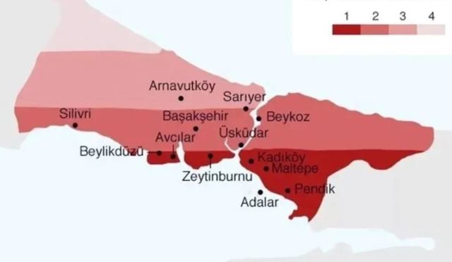 İSTANBUL'DA DEPREM RİSKİ YÜKSEK İLÇELER || İstanbul'da deprem riski fazla olan yerler hangileri?