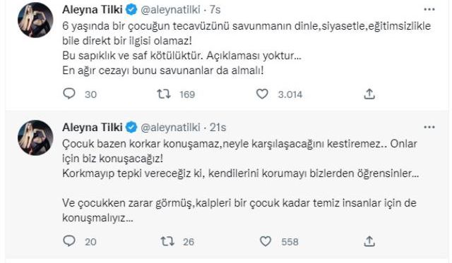 6 yaşındaki kızın evliliğini Aleyna Tilki üzerinden savunan şahıs ünlü şarkıcıyı çıldırttı: Hepiniz potansiyel suçlusunuz