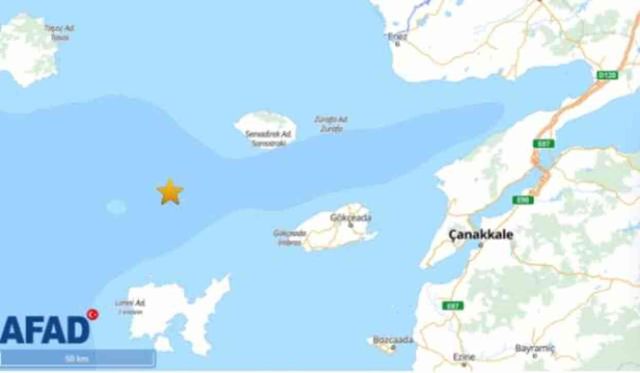 ÇANAKKALE'DE DEPREM OLDU | Çanakkale-Gökçeada'da deprem mi oldu, kaç şiddetinde? Çanakkale'de nerede deprem oldu?