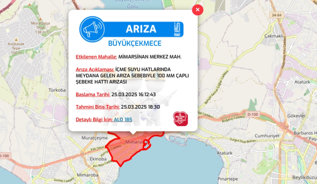 İstanbul İSKİ su kesintisi! 25-26 Mart İstanbul'da su kesintisi ne zaman bitecek, sular ne zaman gelecek?