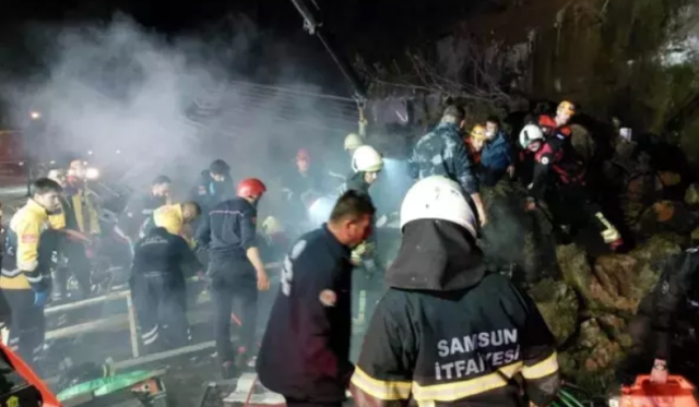 Samsun'da heyelan mı oldu, nerede oldu? Samsun heyelanda ölen var mı?