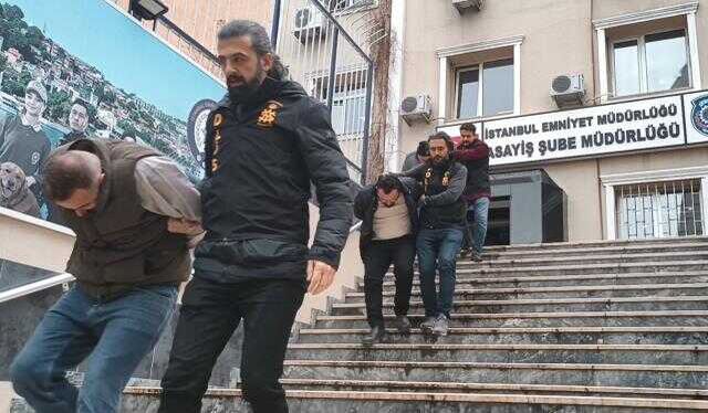 Maaşını alamayan işçi, şantiyedeki silindiri çaldı! O anlar kamerada