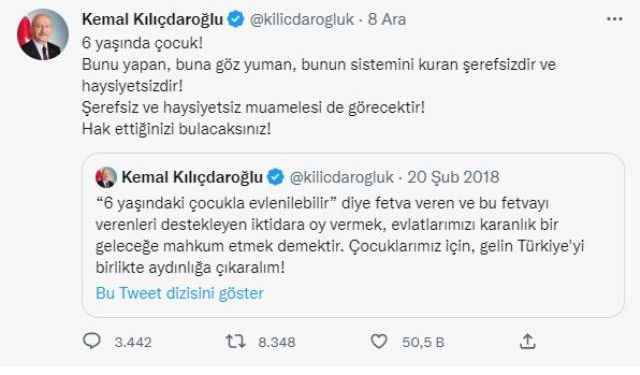 Kılıçdaroğlu'ndan '6 yaşındaki çocuğa cinsel istismar' tepkisi: Dünyayı başlarına yıkın, neyi bekliyorsunuz?