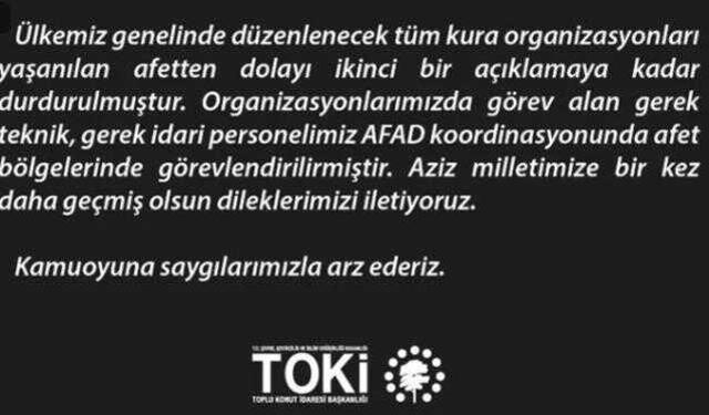 TOKİ kuraları ne zaman çekilecek İstanbul? TOKİ kura çekimi ertelendi mi?