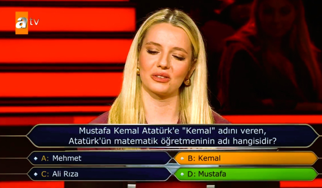 Yarışmada Atatürk'ün İkinci İsmini Unutan Gencin Ağır Eleştirileri