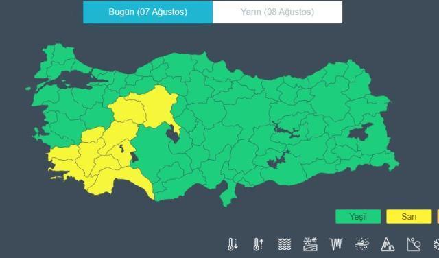Meteoroloji'den 10 ile sarı kodlu uyarı: Sel ve su baskınları olabilir
