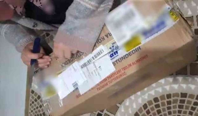 Sipariş ettiği bilgisayar yerine gelen ürünü görünce şok oldu