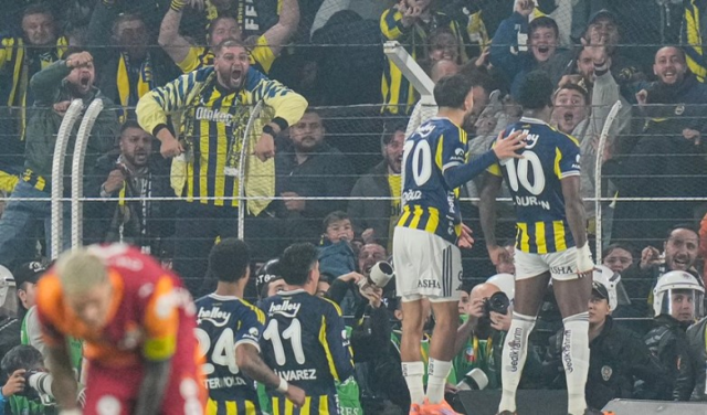 Avrupa basını, dün akşamki Fenerbahçe-Galatasaray maçını konuşuyor