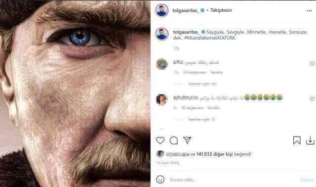 Tüm Türkiye tek yürek oldu! İşte ünlü isimlerin 10 Kasım paylaşımları