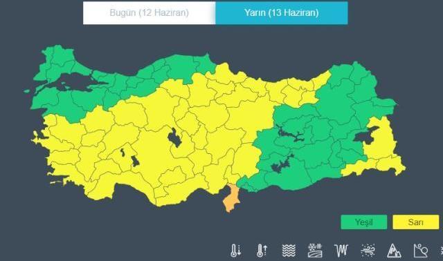 Sağanak yağış Türkiye'yi esir aldı! Meteoroloji'den 41 ile ise sarı ve turuncu kodlu uyarı