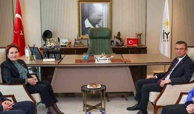 Ögür Özel, Meral Akşener'e taziye ziyaretinde bulundu