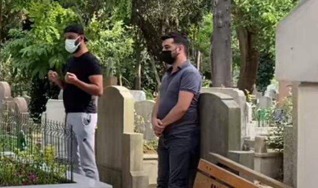Kardeşinin ölümüyle yıkılan Alişan, mezar ziyaretine 'Artık kızım' dediği yeğeniyle gitmesi herkesi hüzne boğdu