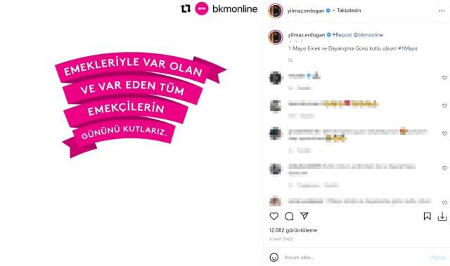 Ünlülerden 1 Mayıs Emek ve Dayanışma Günü mesajları