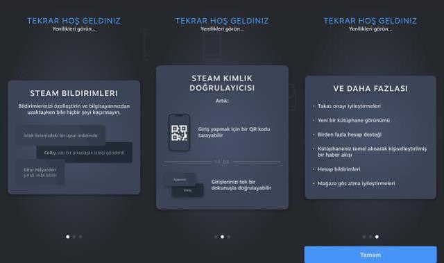 Steam Mobil uygulaması nihayet değişti! Güncelleme tüm cihazlara geldi