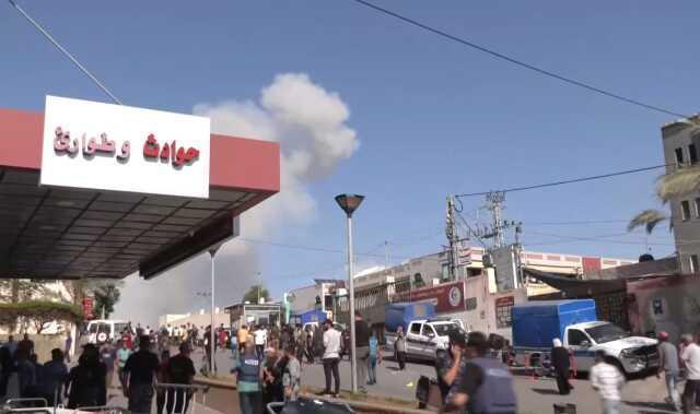 İsrail, Han Yunus Hastanesi yakınındaki hedefleri vurdu! Bölgeden dumanlar yükseliyor