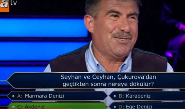 Seyhan ve Ceyhan, Çukurova'dan geçtikten sonra nereye dökülür?