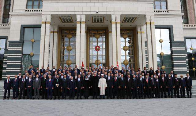 Son dakika! Erdoğan, Müftülere seslendi: Din görevlilerimize yönelik itibar suikastı moralinizi bozmasın