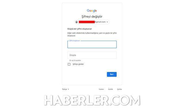 Gmail şifremi unuttum, ne yapmalıyım? Gmail şifremi nasıl yenilerim? Gmail şifremi nasıl sıfırlarım?