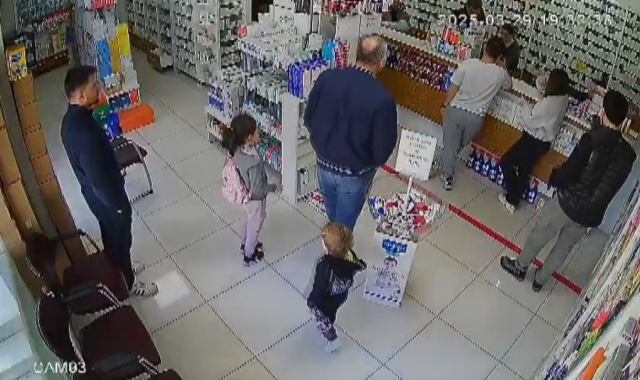 Eczanede Kargaşa: Kavga Anı Kamerada