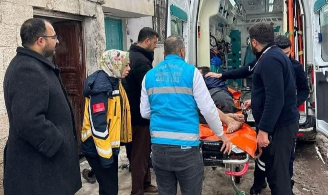 Babanın görüntüleri ekipleri harekete geçirdi