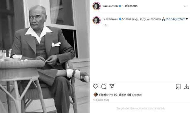 Tüm Türkiye tek yürek oldu! İşte ünlü isimlerin 10 Kasım paylaşımları