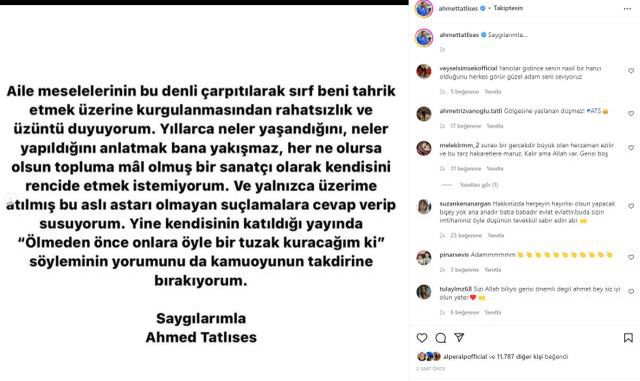 Ahmet Tatlıses... KİMSE ANNEME KARA PEÇELİ YILAN DİYEMEZ!