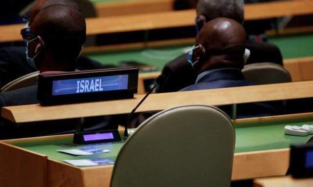 Joe Biden'ın BM Genel Kurulu'ndaki konuşması sırasında İsrail heyetine ayrılan koltukların boş kalması dikkat çekti