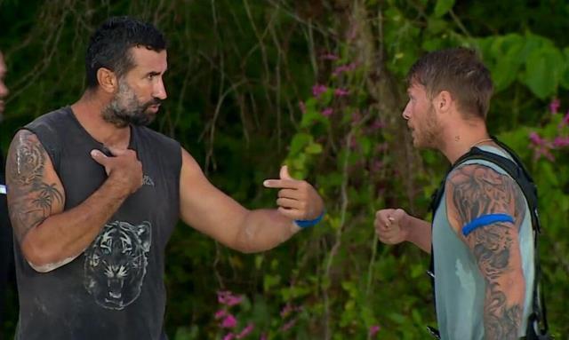 Survivor All Star'da Hikmet ve Yunus Emre arasındaki kavganın görüntüleri ortaya çıktı