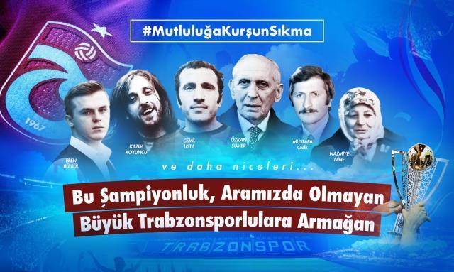 İmamoğlu, Trabzonspor için paylaştığı tebrik görselinde Şehit Eren Bülbül yerine onu canlandıran oyuncunun fotoğrafını kullandı